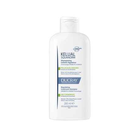 DUCRAY - SQUANORM Shampooing Traitant Antipelliculaire (Λιπαρή πιτυρίδα) - 200ml
